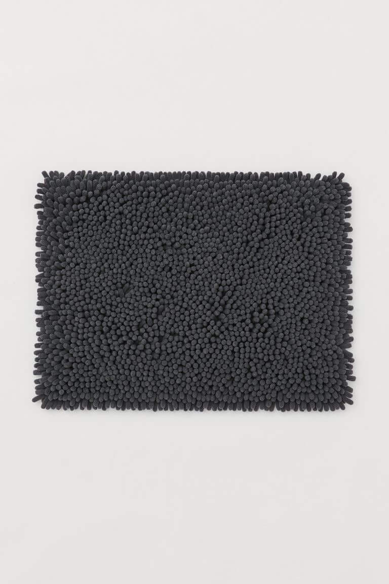 Deep-pile Bath Mat 50x70cm