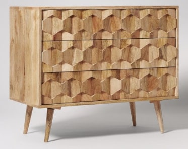 Swoon Zabel Chest in Mango, 88x45x76cm