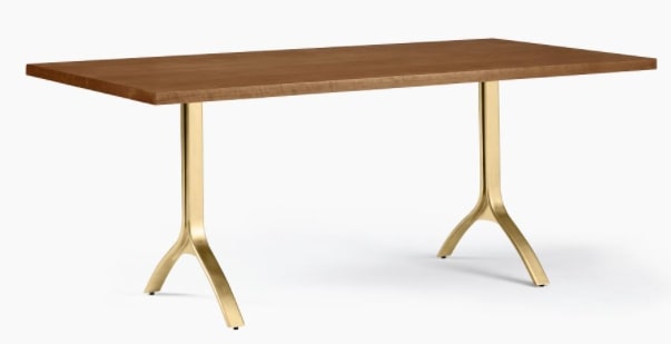 Avery Wishbone Dining Table,91.44 x 190 x 74.93cm