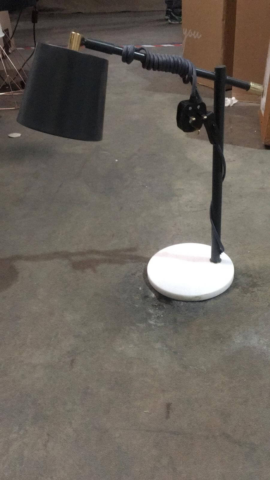 Black Bedside lamp