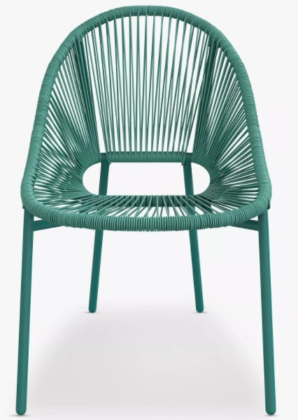 JOHN LEWIS & PARTNERS SALSA BISTRO SET IN AGAVE, 65x56.5x84cm
