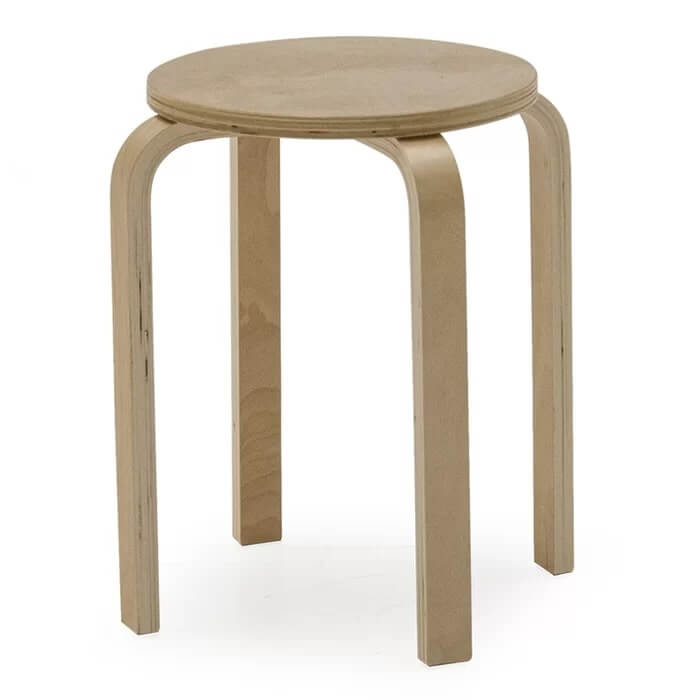 Fresin Stacking Stool, 0x37x46cm