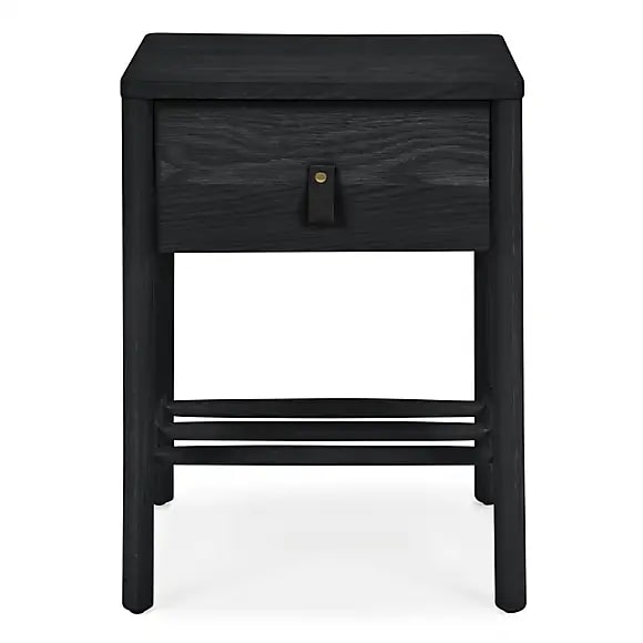 Henry Black Bedside Table