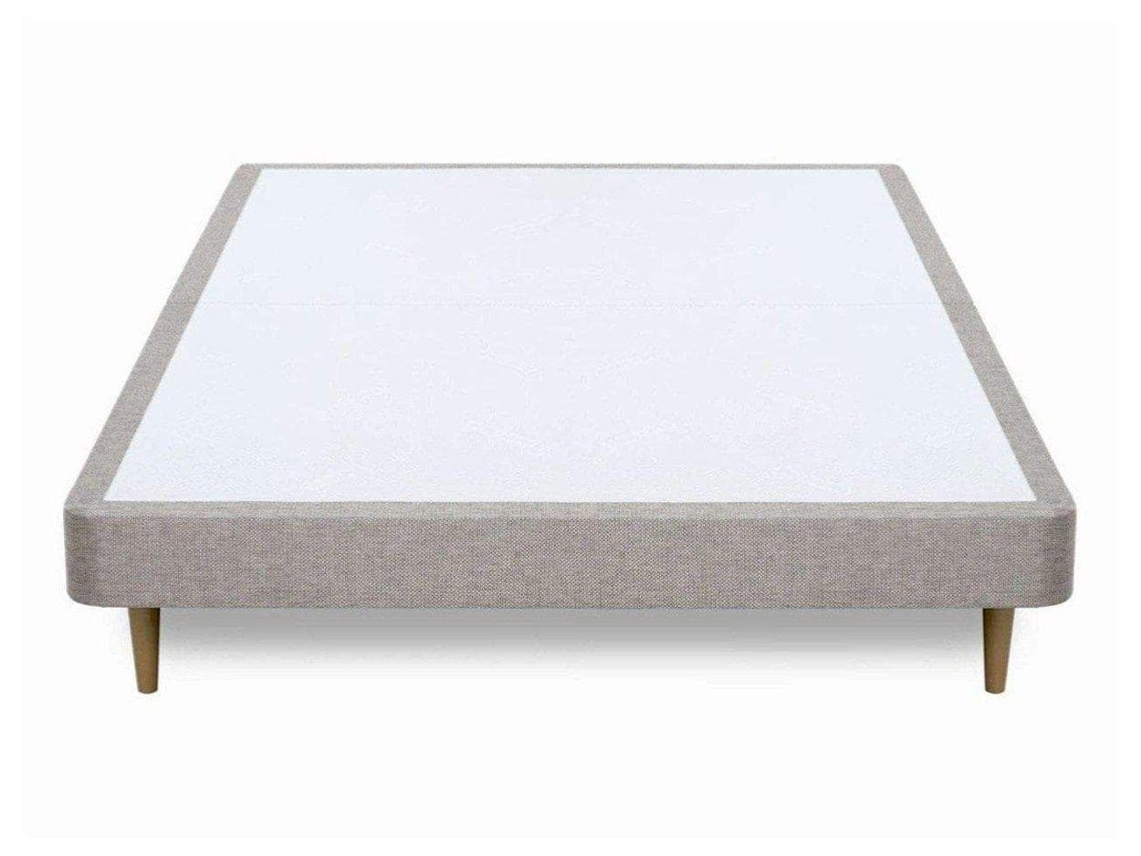 Divan Bed Base on Wooden Legs, 200x150x30cm