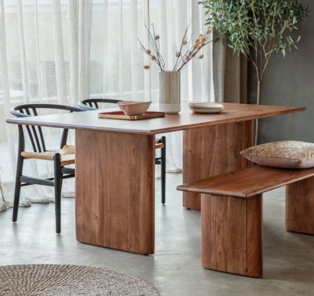 Borden Dining Table Large, 220x100x76cm