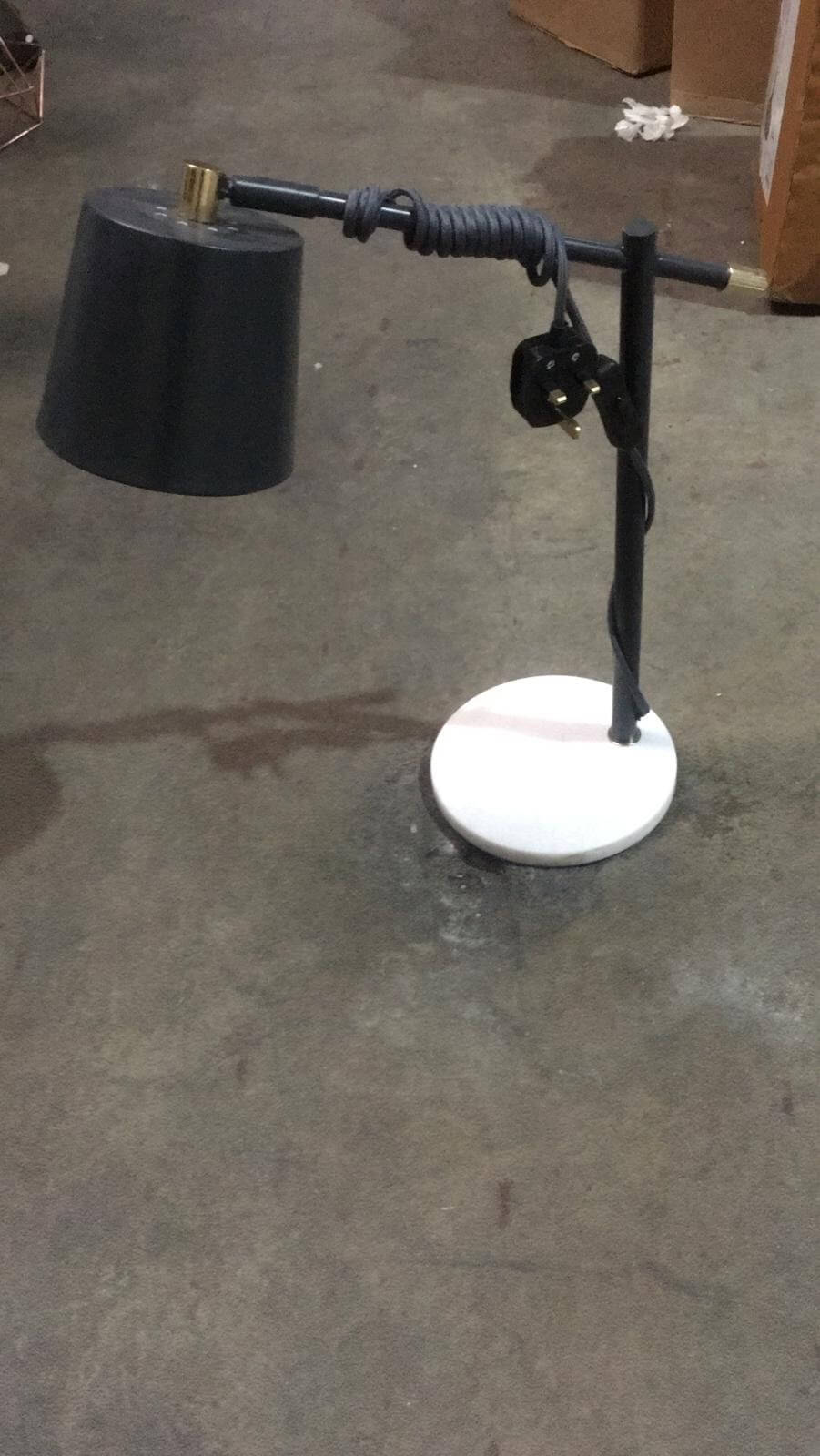 Black Bedside lamp