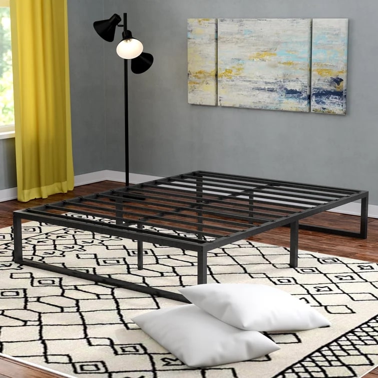 Bed Frame, 202x151x36cm