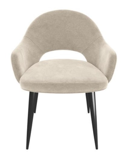 Colbie Beige Fabric Dining Chairs