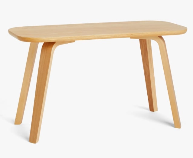 JOHN LEWIS WOODEN TABLE, 80x120x75cm