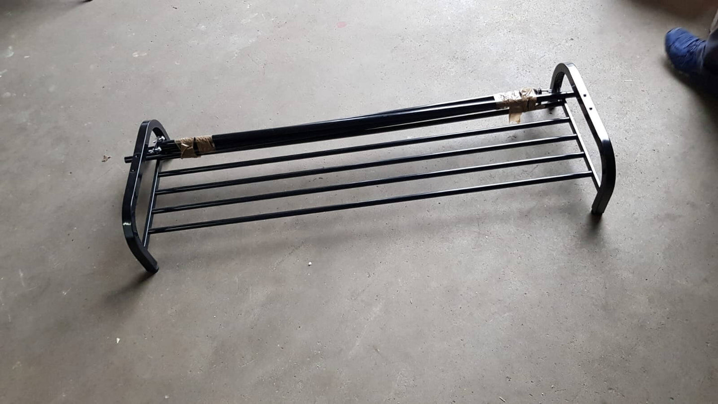 Black Clothing Rail, 123x46x164cm