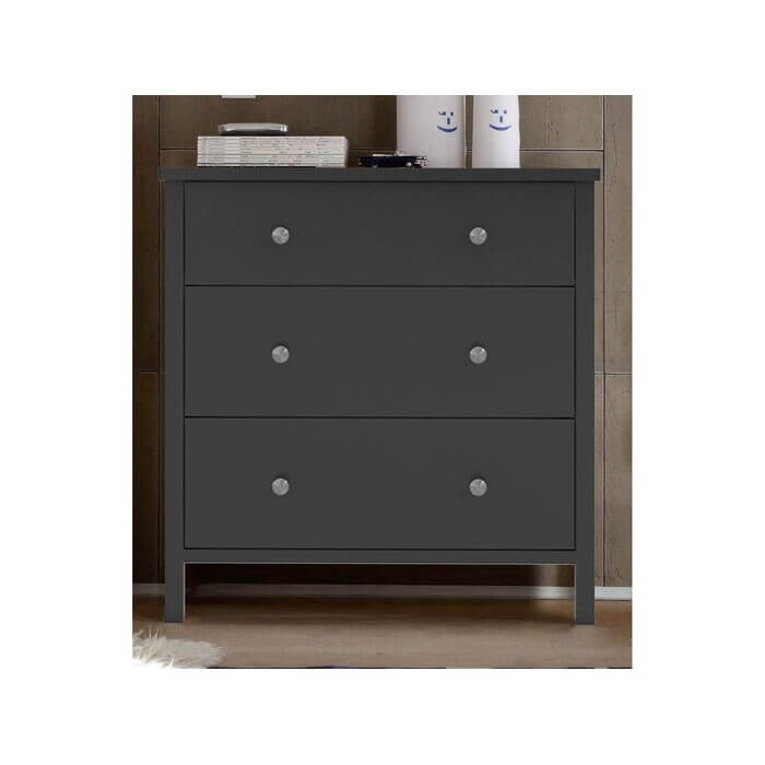 Sparland 3 Drawer Chest, 41x81x84cm