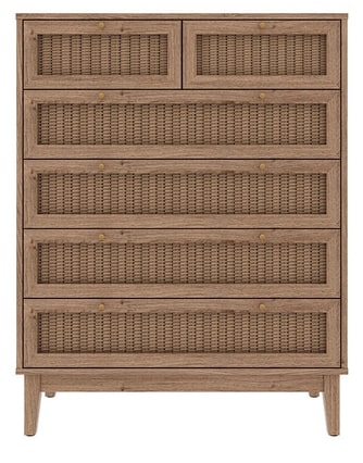 Bordeaux 6 Drawer Chest, 85x109x39cm