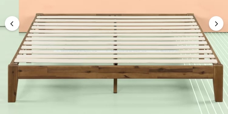 Irvin Platform Bed, 200x152.4x10cm