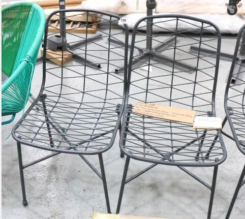 Diamond Chair | Charcoal Grey