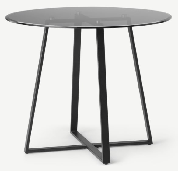 Haku 2 Seat Round Dining Table, 0x90x75cm