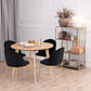 Roxby Dining Table, Veneer Oak AC Lacquered - 105x76 cm
