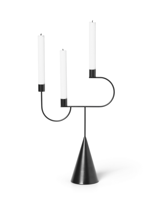 Avant Candelabra - Black