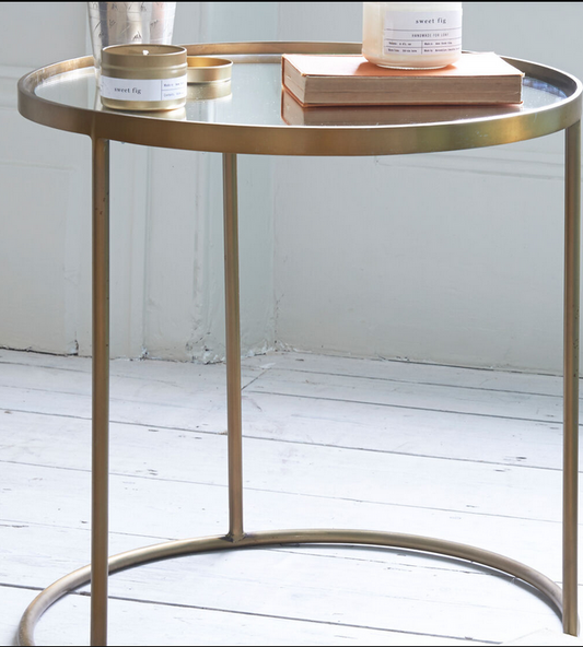 Brass Side Table