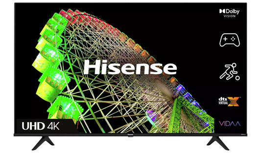 Hisense 55 Inch 55A6BGTUK Smart 4K UHD HDR LED Freeview TV