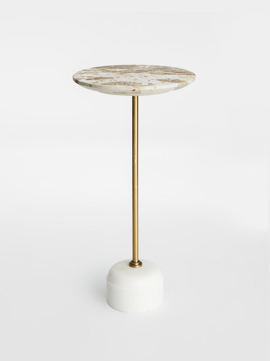 Small Fleet Side Table, Kapri Marble, 64x30x30cm