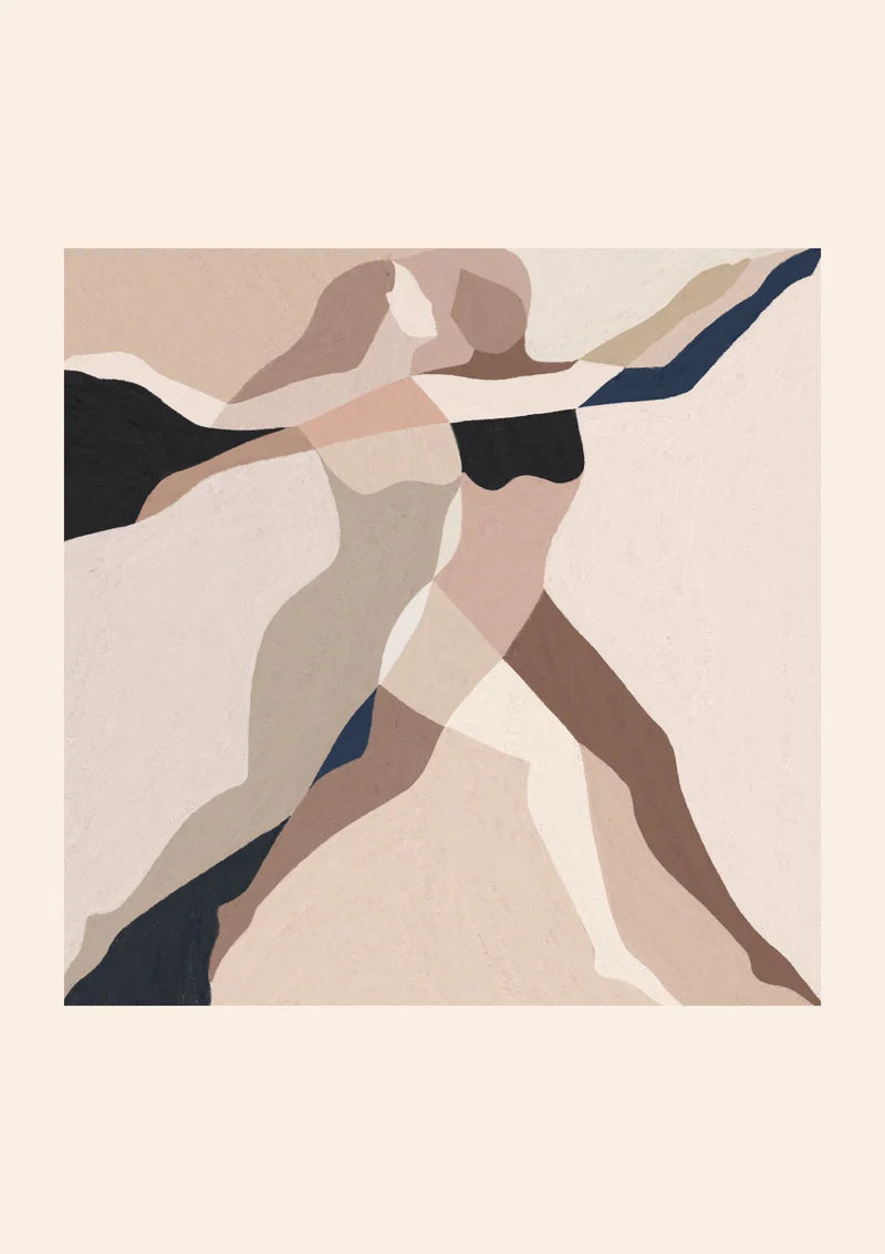 Two Dancers, 50x70cm
