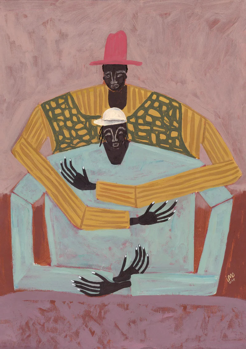 The Hug, 50x70cm