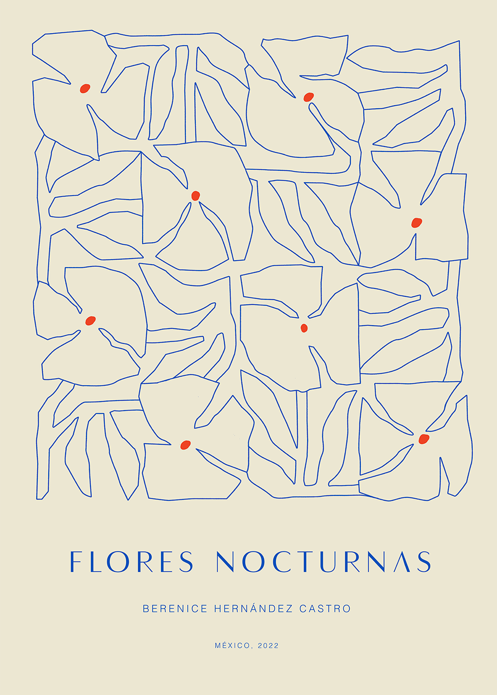 Flores Nocturnas 01, 30x40