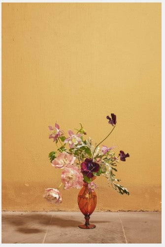 Blomst 02, Ochra, 50x70