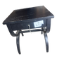 Black Bedside Table