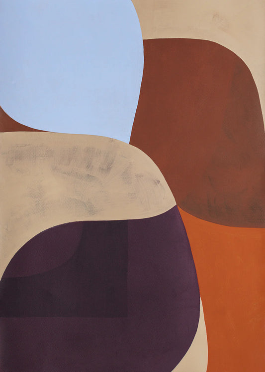 Painted Shapes 02 - 50x70