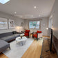 Left Hand Grey Corner Sofa, 160x300x95cm