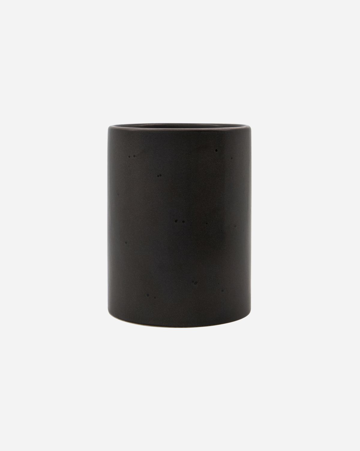 Jar, HDRustic, Dark grey, 15x12cm