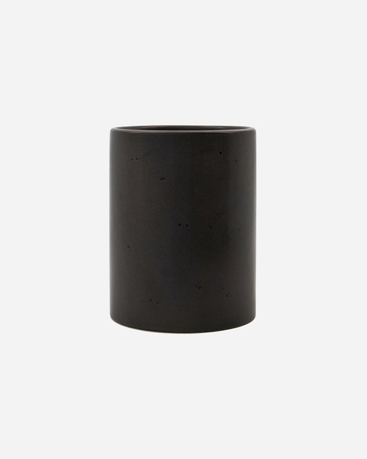 Jar, HDRustic, Dark grey, 15x12cm