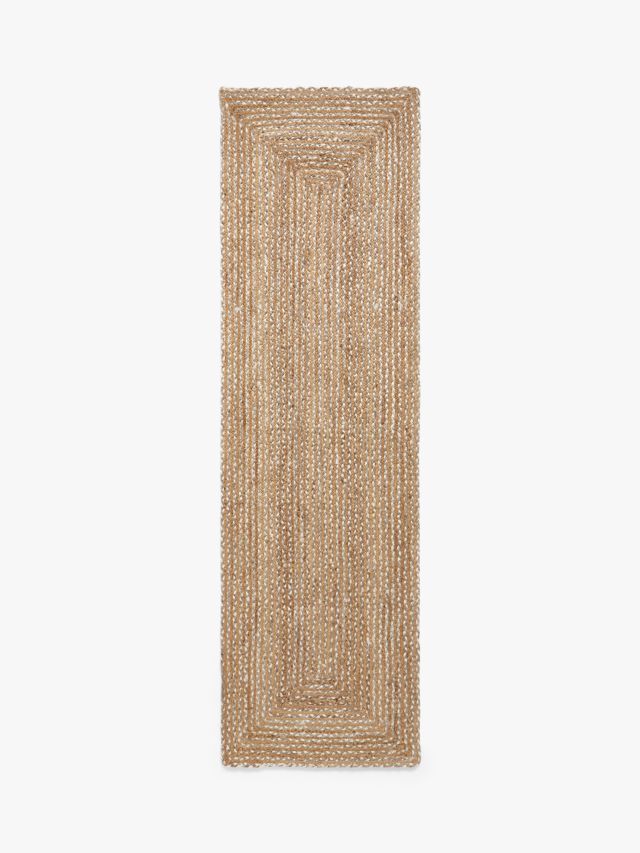 Skye Jute Runner Rug, L240 x W70 cm