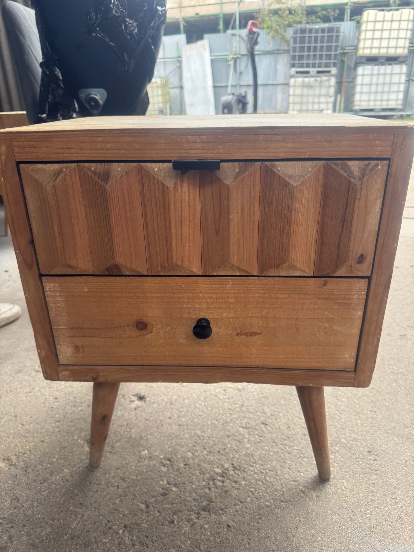 Nocny 2 Drawer bedside table geese-cape-town
