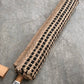 Nkuku Patuli Natural Fabric Wall Art Hanging in Natural and Black Jute Woven Design