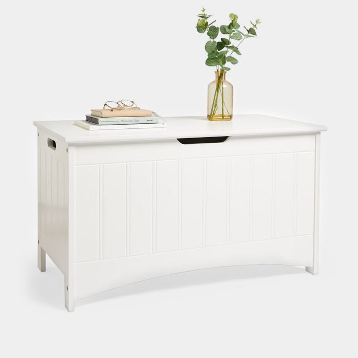 White Storage Box, 80x40x45cm