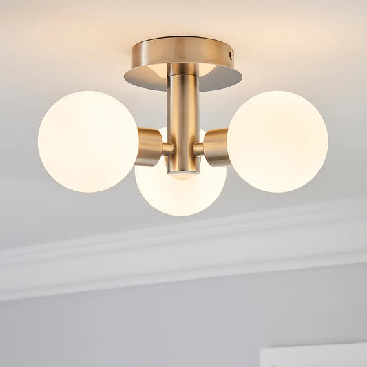 Hamptworth 3 Light Fitting, 14x28.5cm