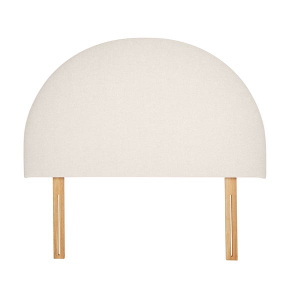 Walter Faux Linen Struts Headboard - Single, 102x9x117cm