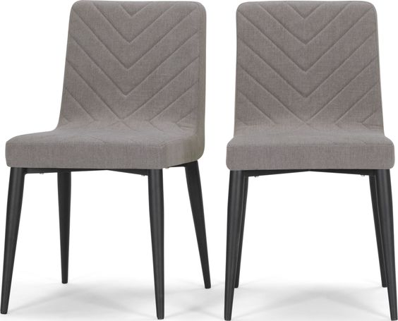 V Patterned Dining Chair