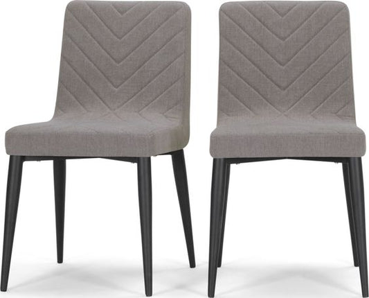 V Patterned Dining Chair
