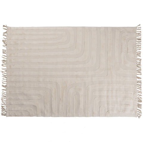WOOOD Zita rug graphic natural 170x240cm