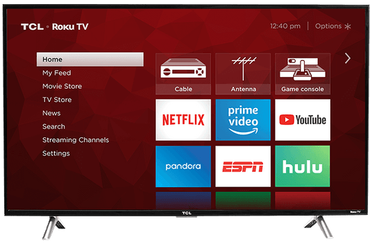 TCL 43" Class 4-Series 4K UHD HDR Roku Smart TV