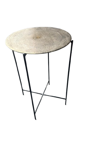 Metal Side table, 43x60cm