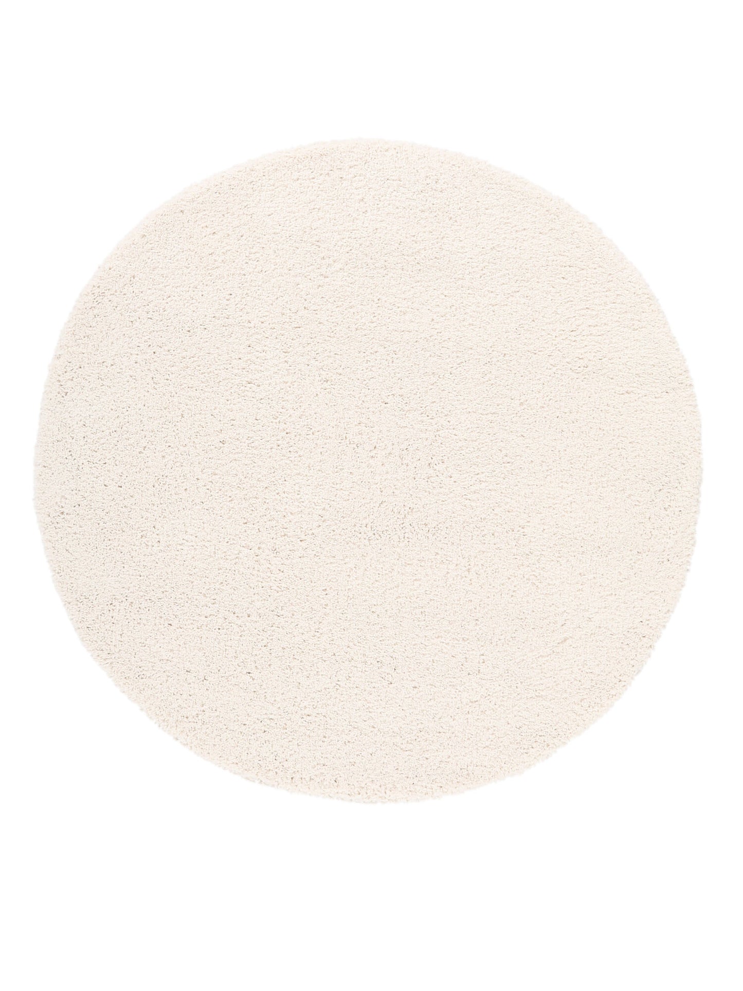Comfy - Off White Rug Shaggy, Ø 250cm