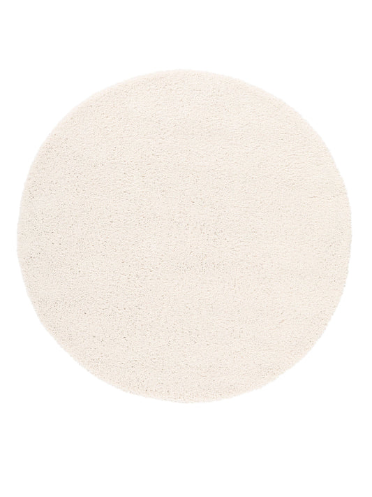 Comfy - Off White Rug Shaggy, Ø 250cm