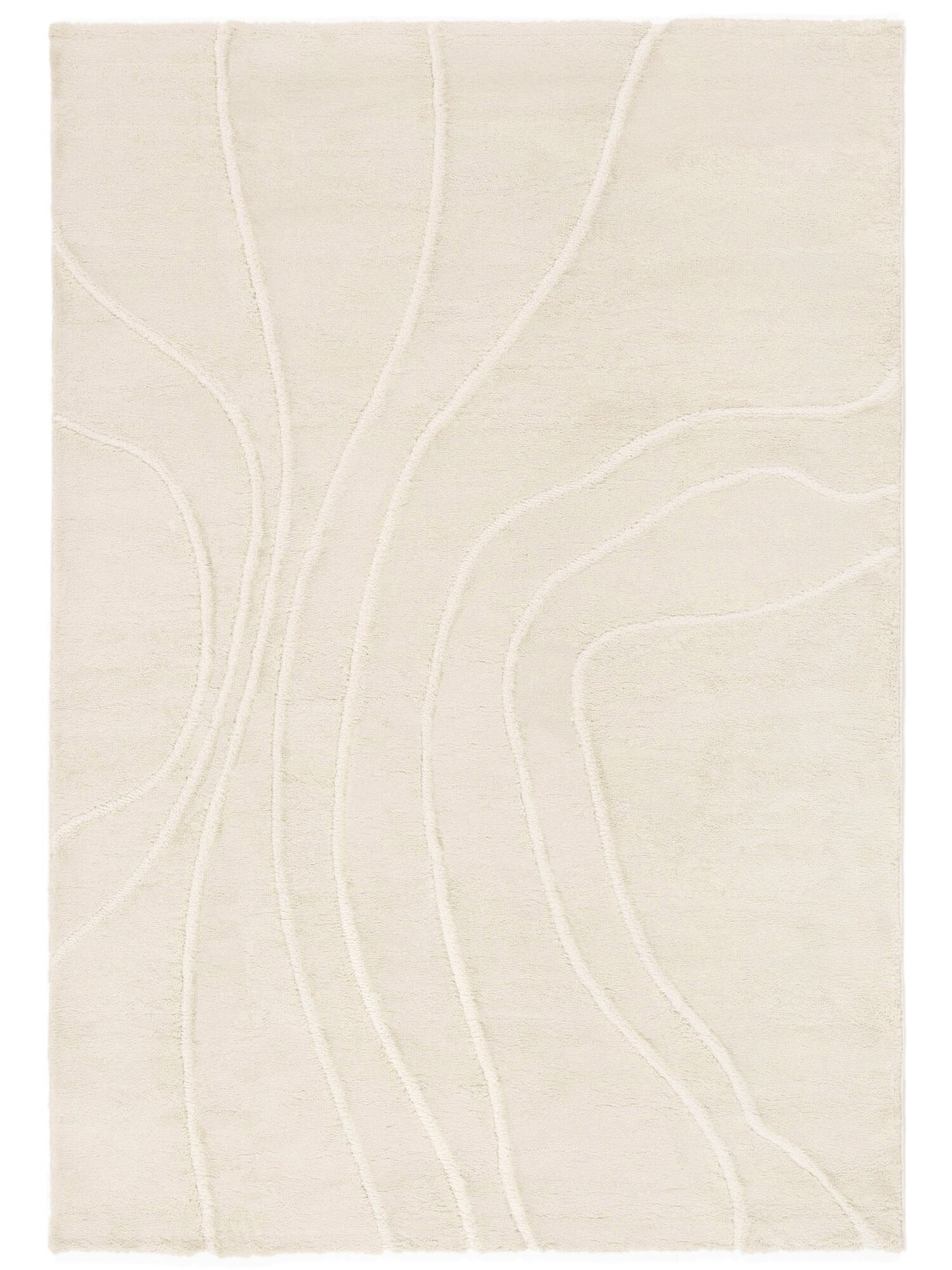 Bahia - Cream White / Cream White Rug, 230 x 160cm