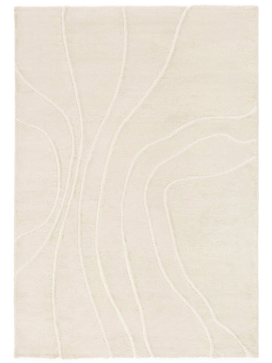 Bahia - Cream White / Cream White Rug, 230 x 160cm