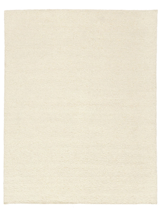 Popcorn - Natural White Wool Rug 250 x 350 cm