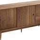 Briana Walnut Sideboard with Sliding Doors & Drawers